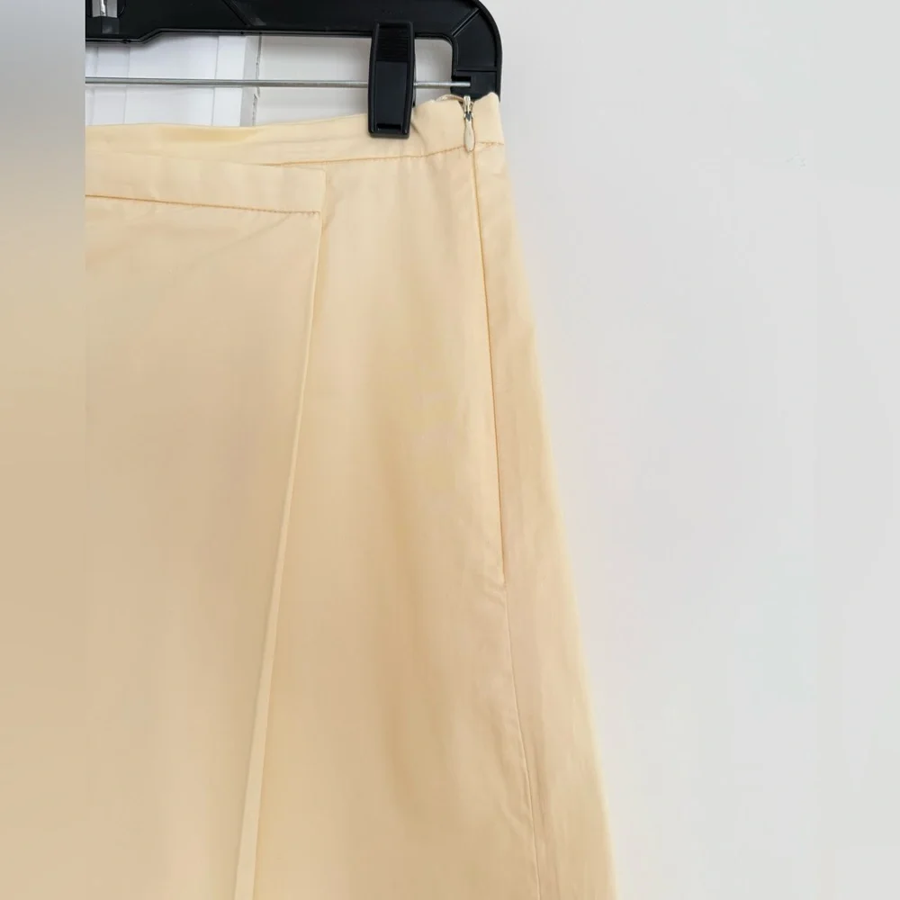 Zara Butter Yellow A-Line Skort